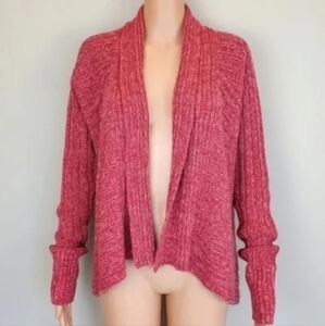Sonoma long sleeve knit open front cardigan sweater Size L